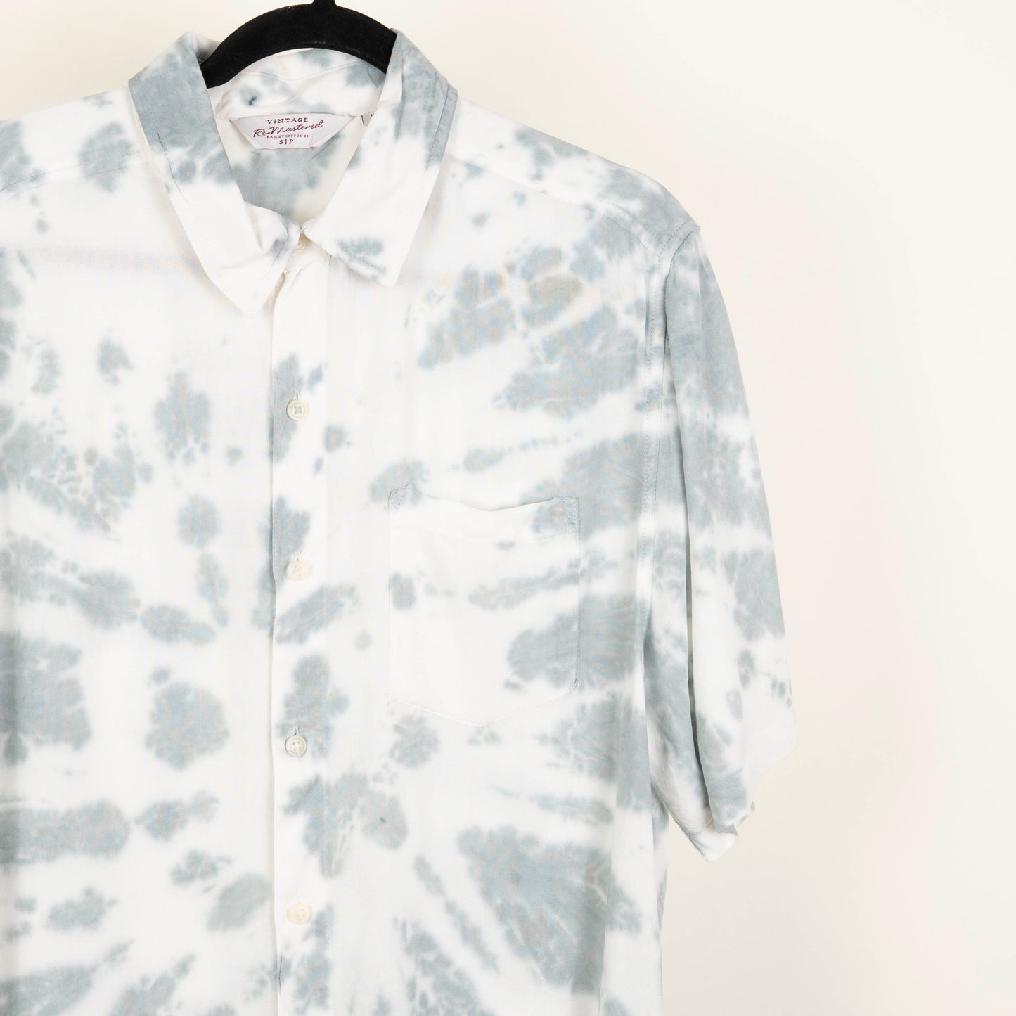 Camisa Estampada Blanco (S) Vintage Remastered