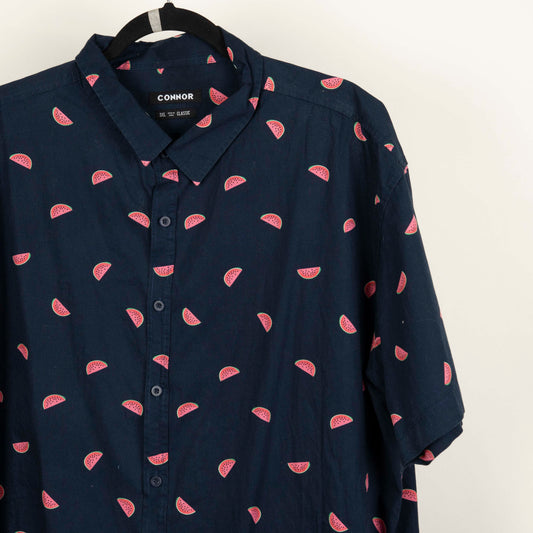 Camisa Hawaiana azul (3XL) Connor