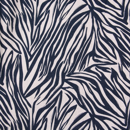 Camisa estampada manga corta cebra