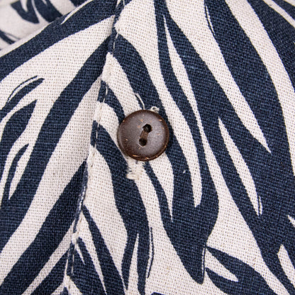 Camisa estampada manga corta cebra