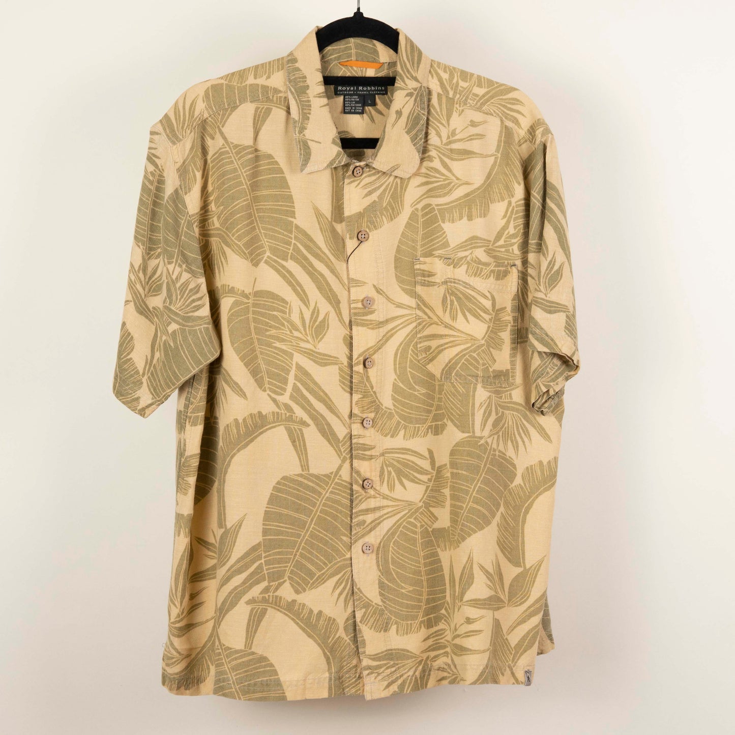 Camisa Hawaiana Beige (L) Royal Robbins