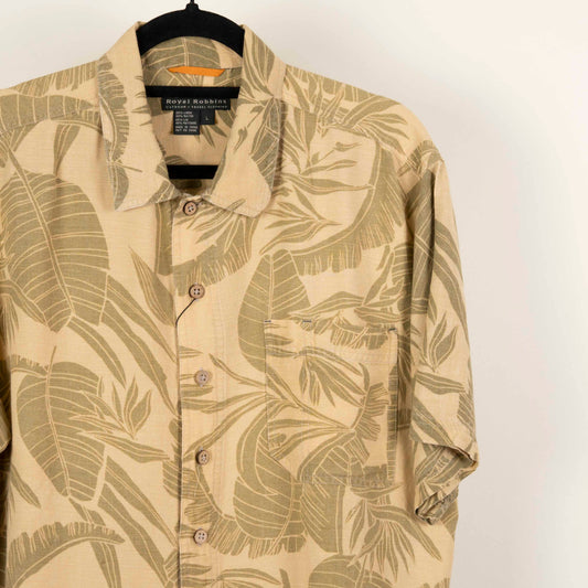Camisa Hawaiana Beige (L) Royal Robbins