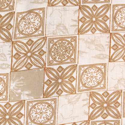 Camisa estampada beige (2XL) George