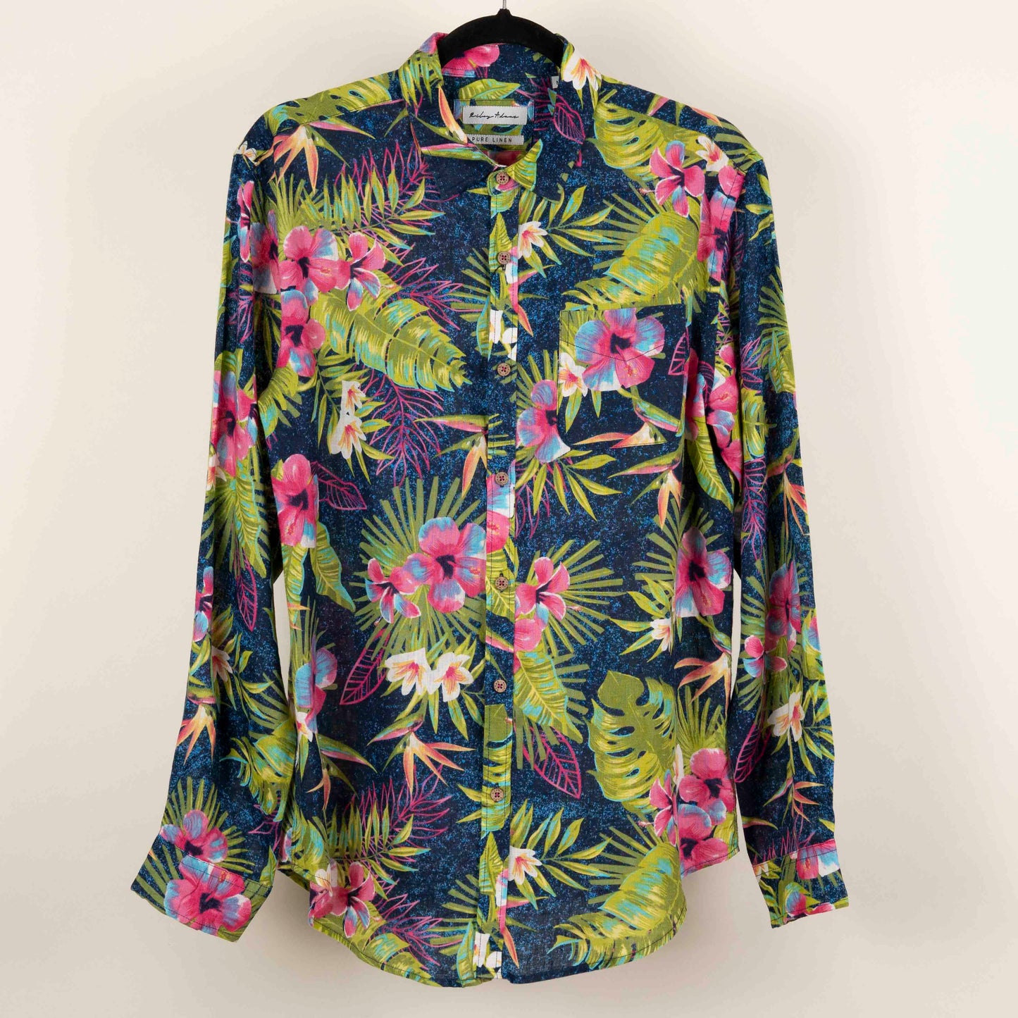 Camisa Estampada Multicolor (M)  Riley & Adams
