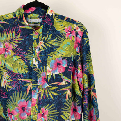 Camisa Estampada Multicolor (M)  Riley & Adams