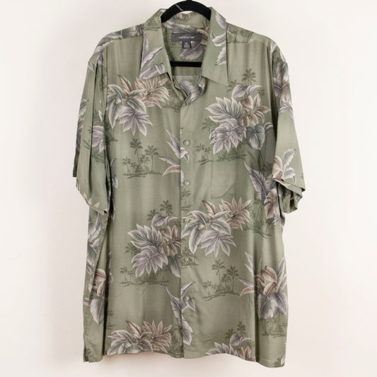 Camisa hawaiana verde (XL) Croft&barrow