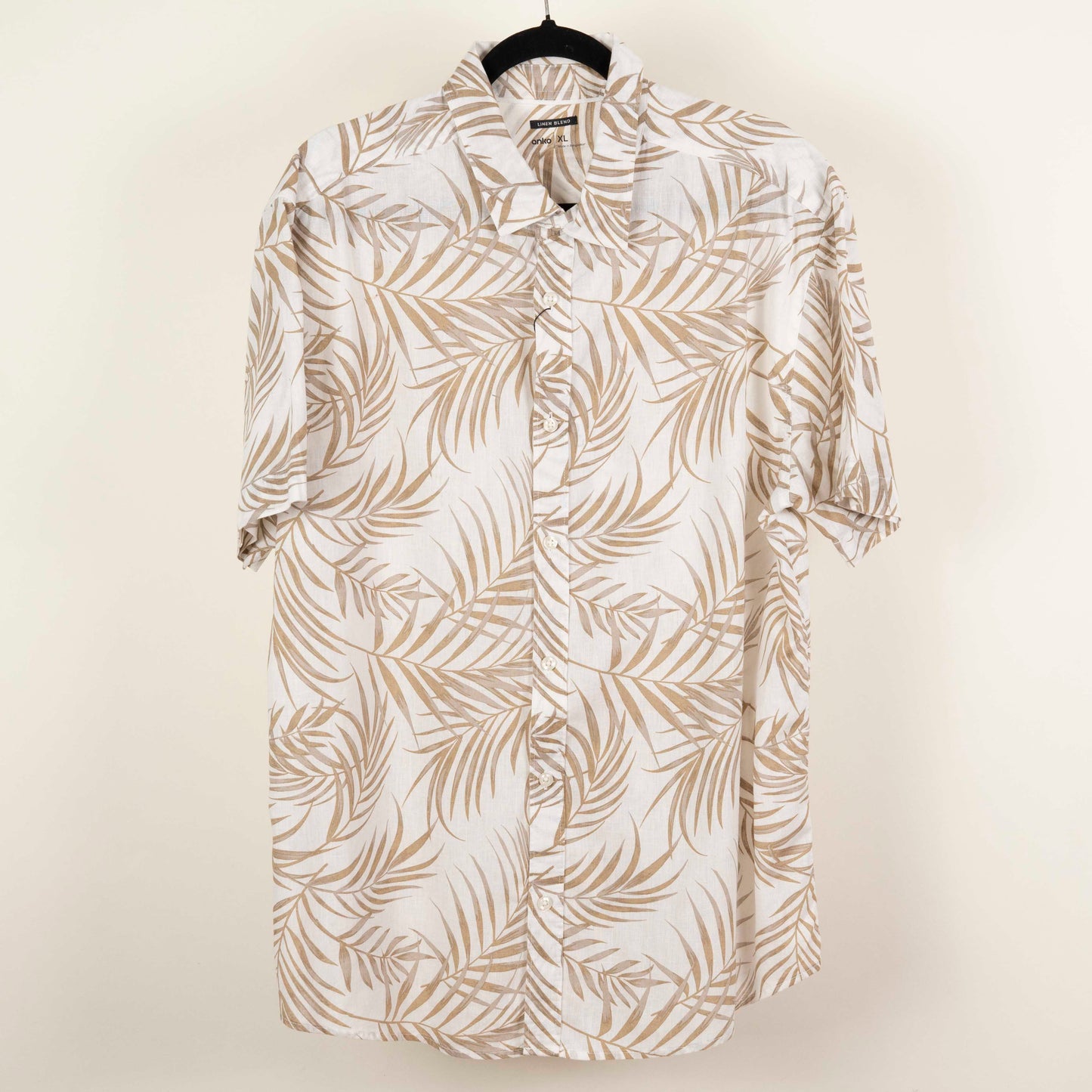 Camisa Estampada Blanco (XL) Anko