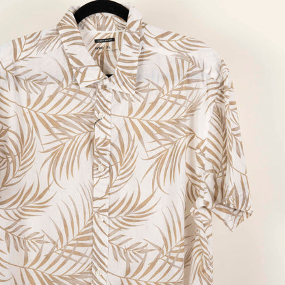 Camisa Estampada Blanco (XL) Anko