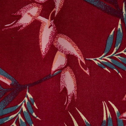 Camisa Hawaiana Rojo (XL) Mantaray