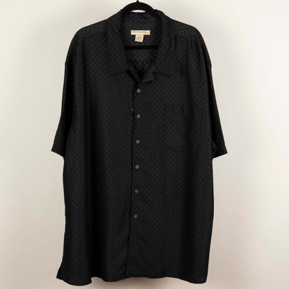 Camisa Hawaiana Negro (2XL) Island passport