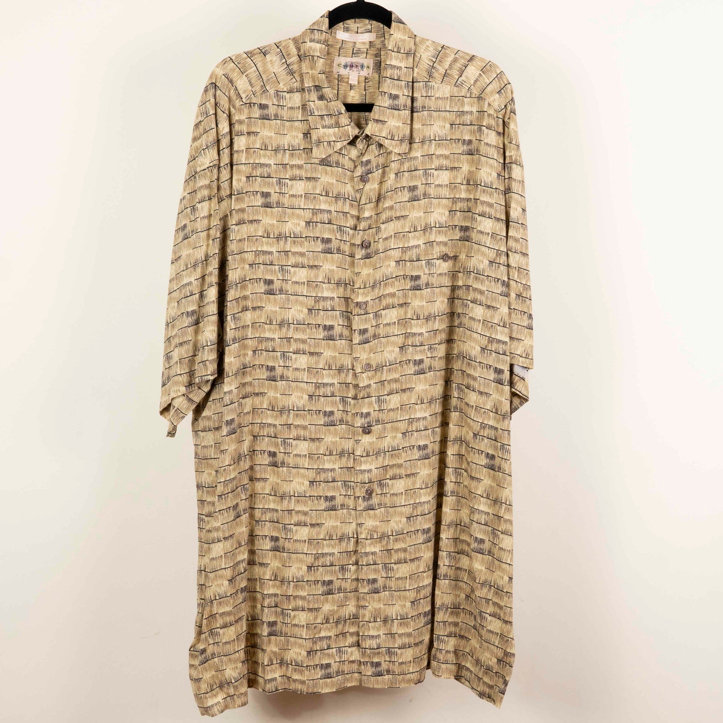 Camisa Hawaiana Beige (3XL) Campia