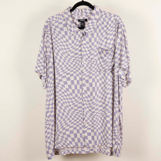Camisa Estampado Morado (2XL) RSQ