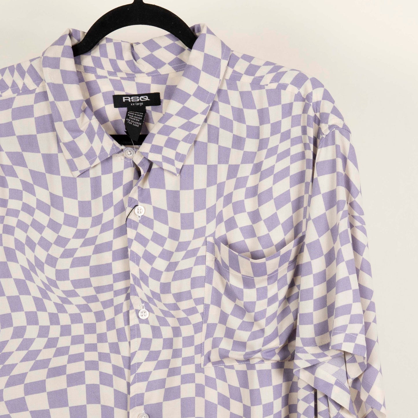 Camisa Estampado Morado (2XL) RSQ