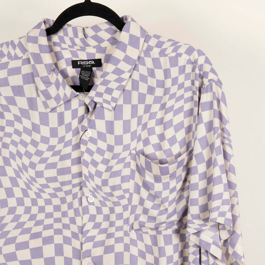 Camisa Estampado Morado (2XL) RSQ