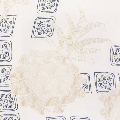 Camisa estampada beige (L) Puritan