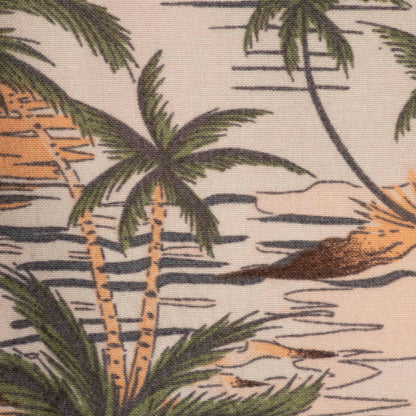 Camisa Hawaiana Naranja (M) Lowes