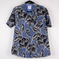 Camisa hawaiana azul (M) Reverse Threads