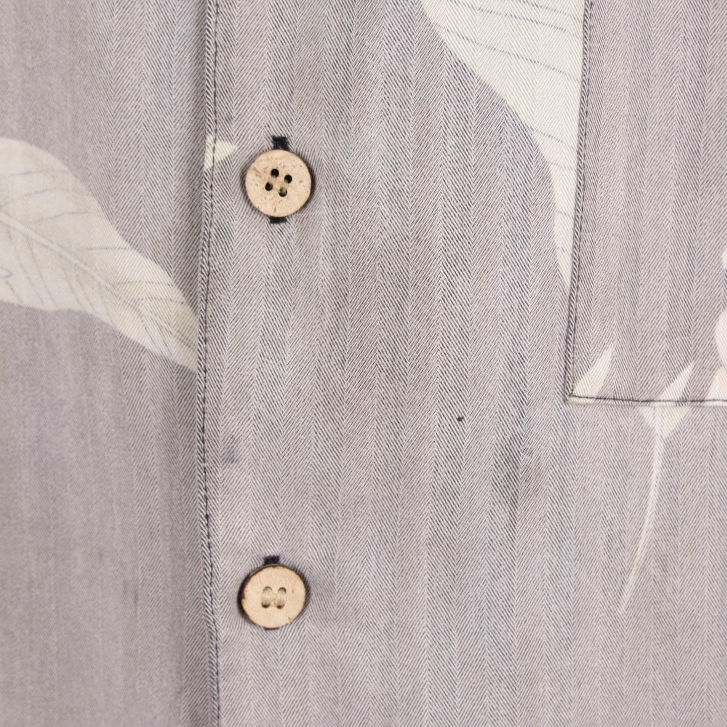 Camisa hawaiana gris (XL) Joe Marlin