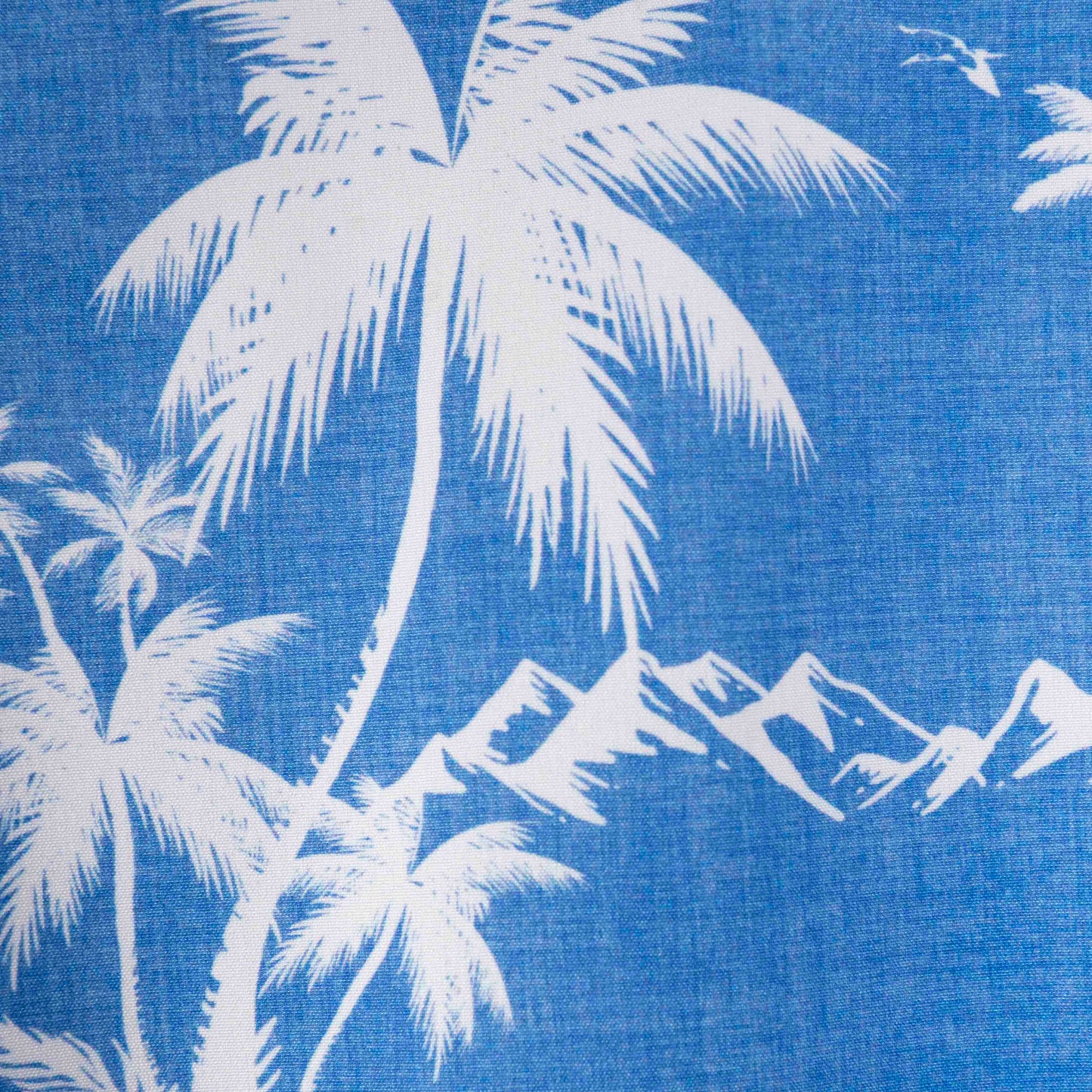 Camisa Estampada Azul (L) Vintage Summer