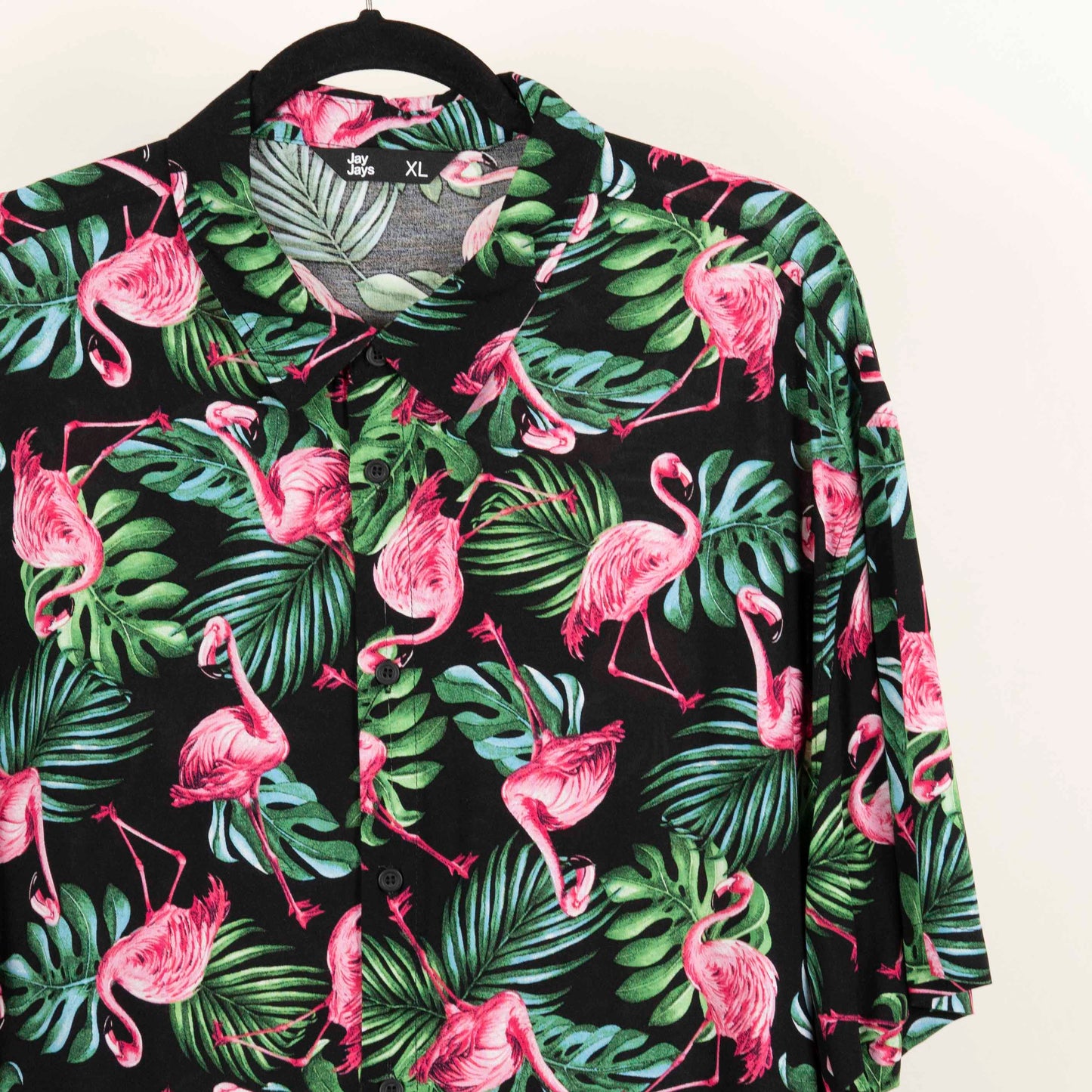 Camisa Estampada Negro (XL) JayJays