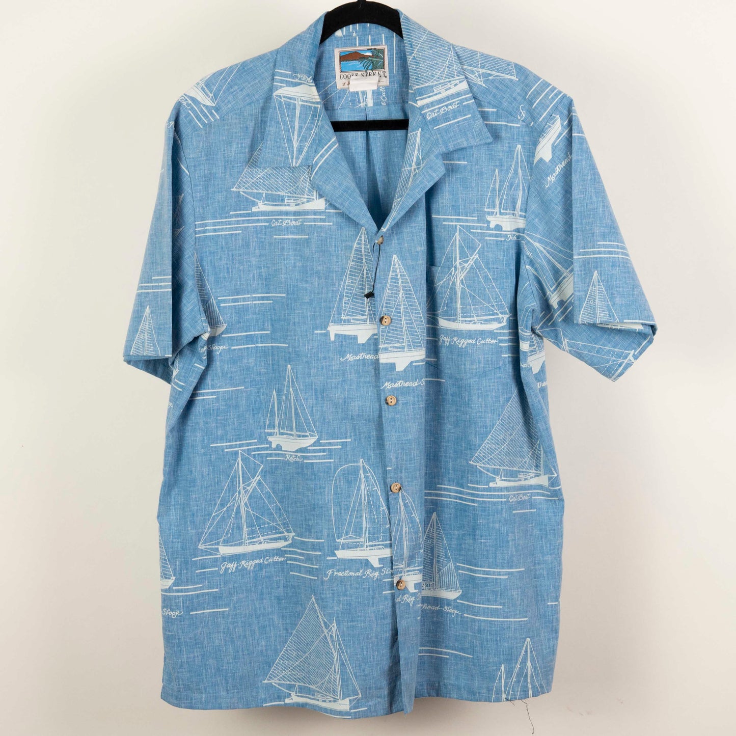 Camisa Hawaiana Azul (XL) Cooke Street