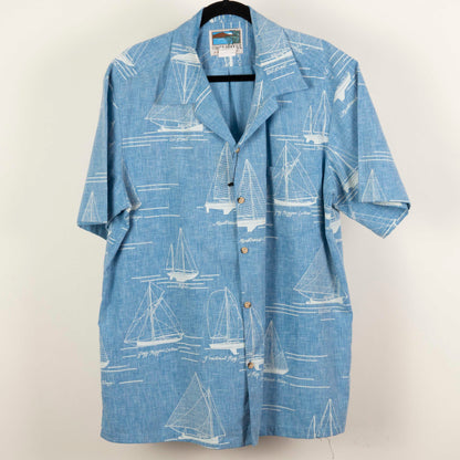Camisa Hawaiana Azul (XL) Cooke Street