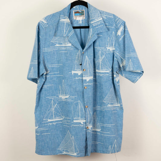 Camisa Hawaiana Azul (XL) Cooke Street