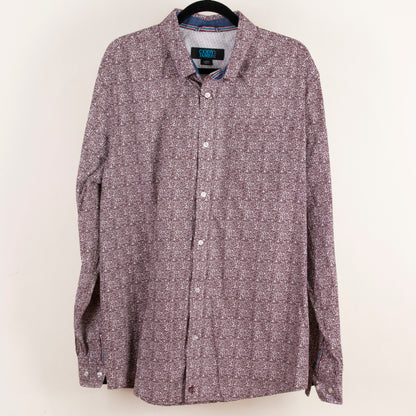 Camisa estampada cafe (L) Cody James