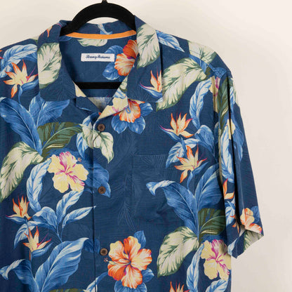 Camisa Hawaiana Azul (L) Tommy Bahama