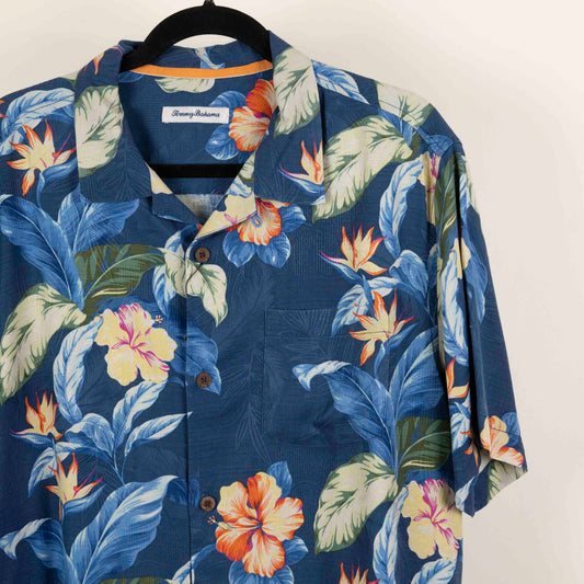Camisa Hawaiana Azul (L) Tommy Bahama