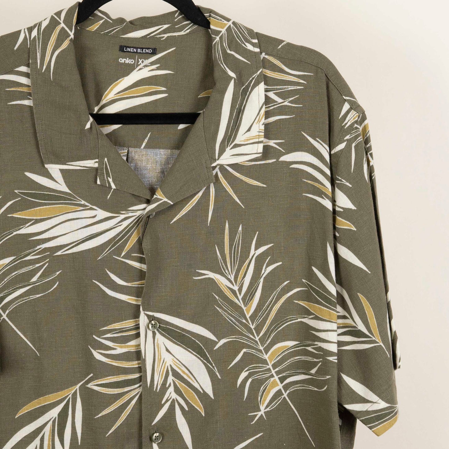 Camisa Estampada Verde (XL) Anko