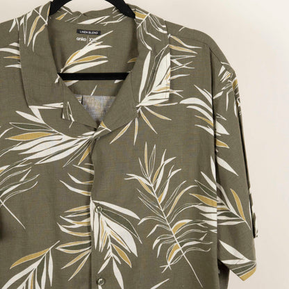 Camisa Estampada Verde (XL) Anko