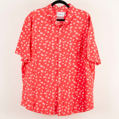 Camisa estampada rojo (2XL) Goodfellow&co
