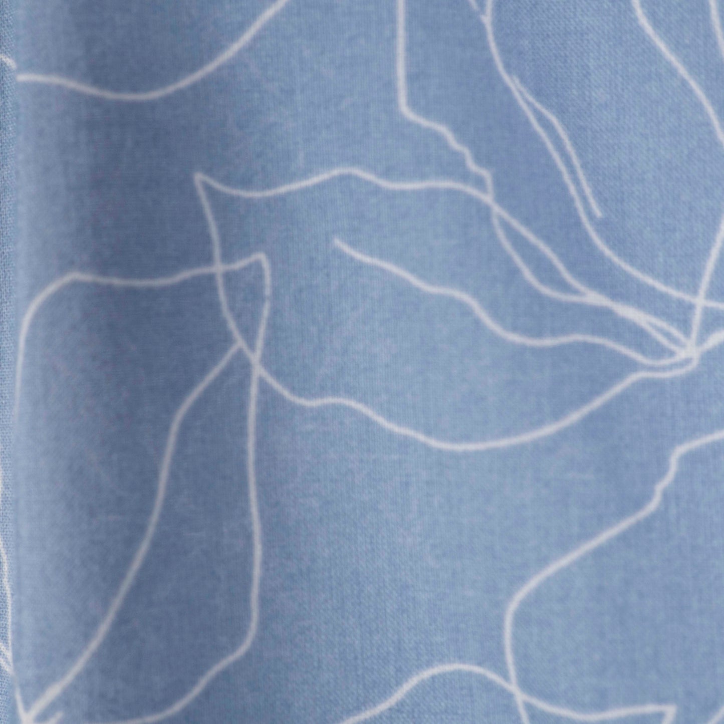 Camisa Estampada Azul (M) Free Asembly