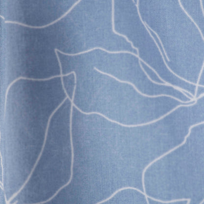 Camisa Estampada Azul (M) Free Asembly