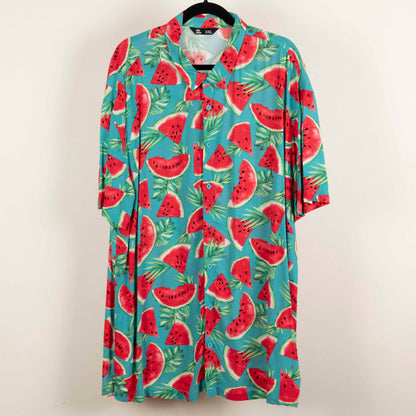 Camisa Estampada Verde (2XL) JayJays