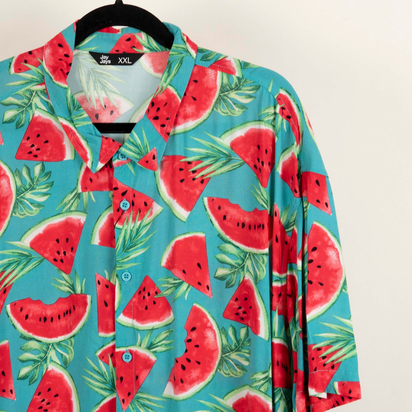 Camisa Estampada Verde (2XL) JayJays