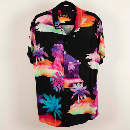 Camisa Hawaiana Negro (S) Park