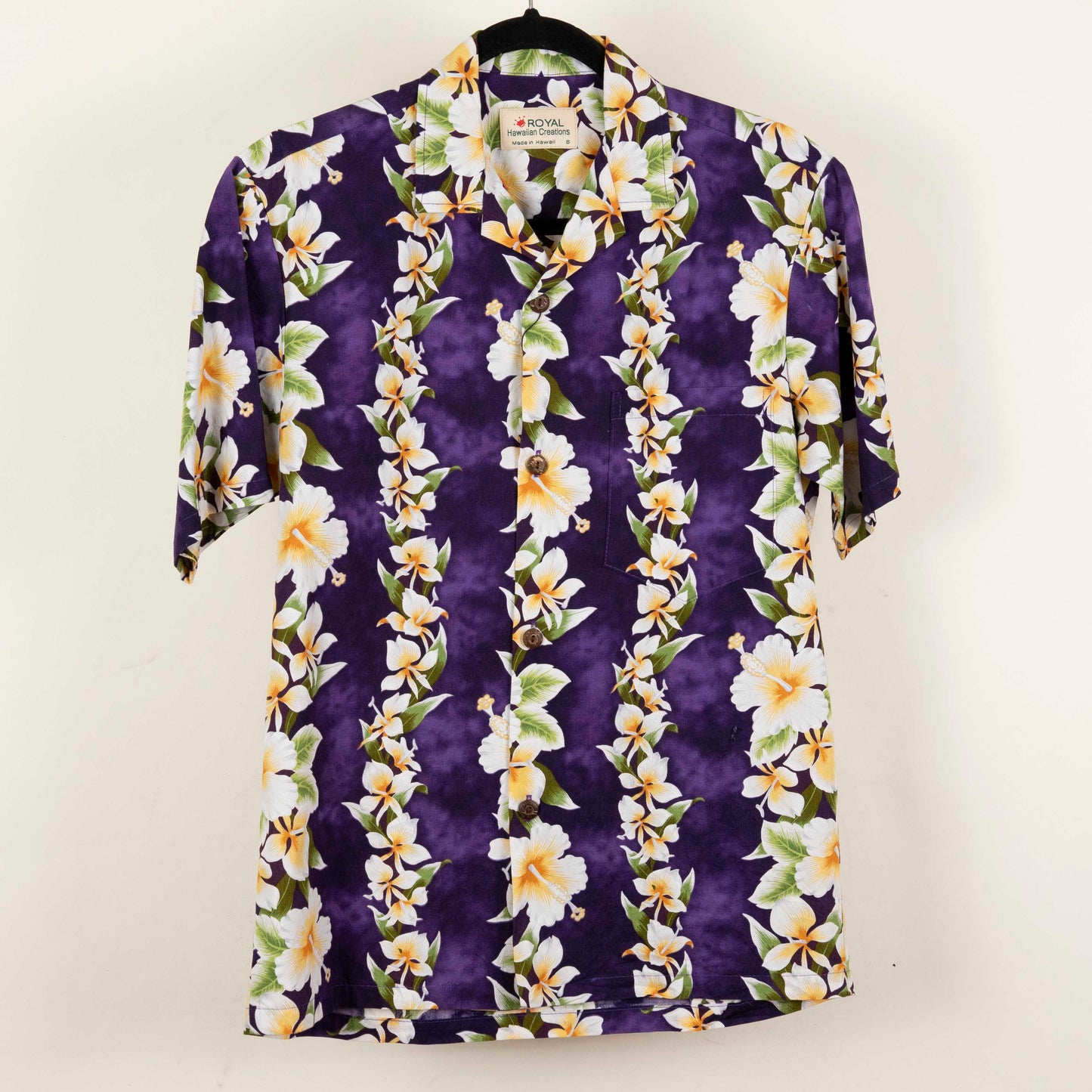 Camisa Estampada Morado (S) Royal