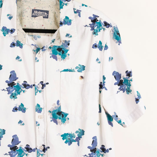 Camisa estampada blanco (L) Modern Amusement
