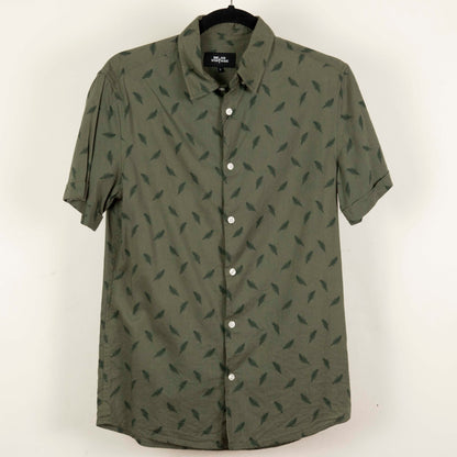 Camisa Estampada Verde (S) Dead Vintage