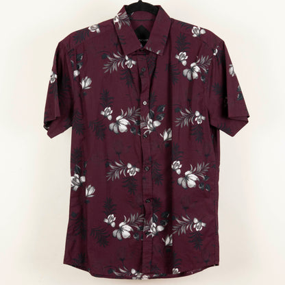 Camisa Estampada Rojo (S) Tarocash