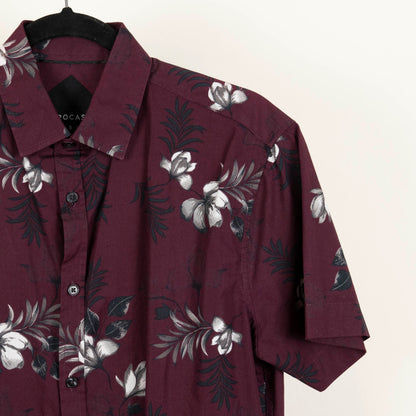 Camisa Estampada Rojo (S) Tarocash
