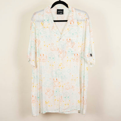 Camisa Estampada Blanco (2XL) Pokemon