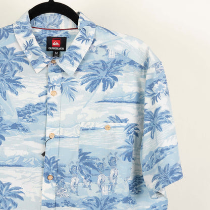 Camisa Hawaiana Azul (M) Quicksilver