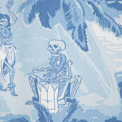 Camisa Hawaiana Azul (M) Quicksilver