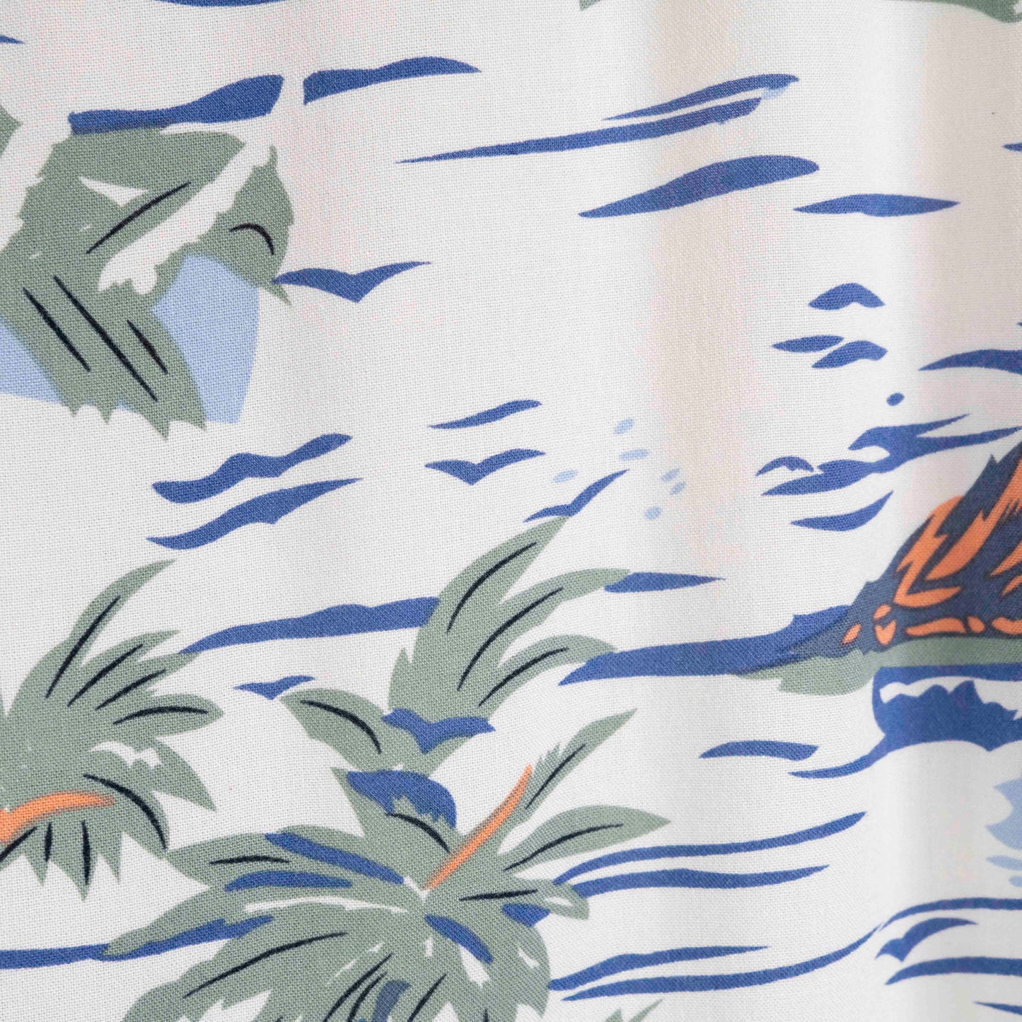 Camisa Hawaiana Blanco (L) Newport