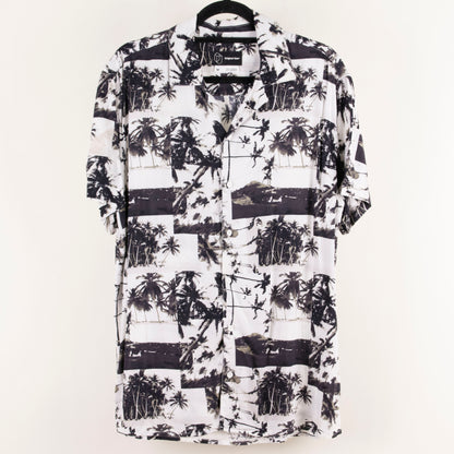 Camisa hawaiana blanco (M) Original use