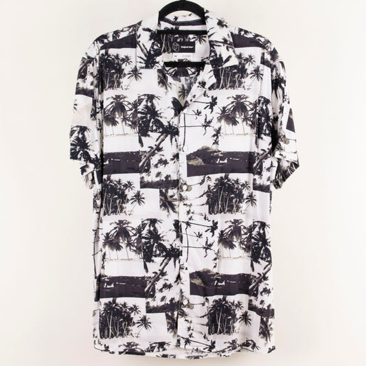 Camisa hawaiana blanco (M) Original use
