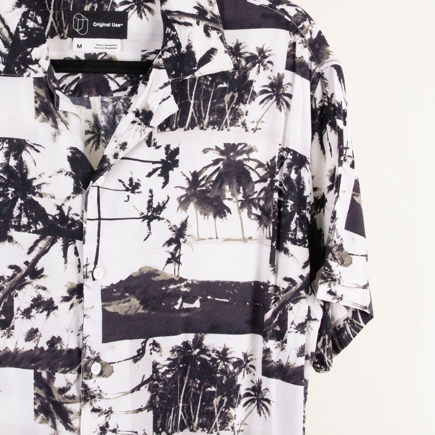 Camisa hawaiana blanco (M) Original use